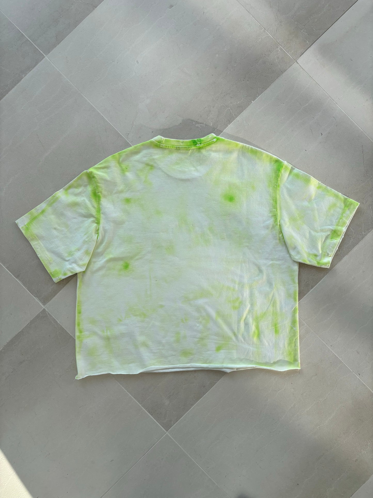 Distressed Airbrush Tee (Size L)